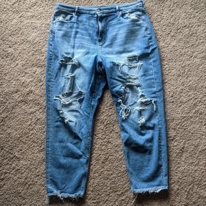 AE Curvy High-waisted Mom Jeans